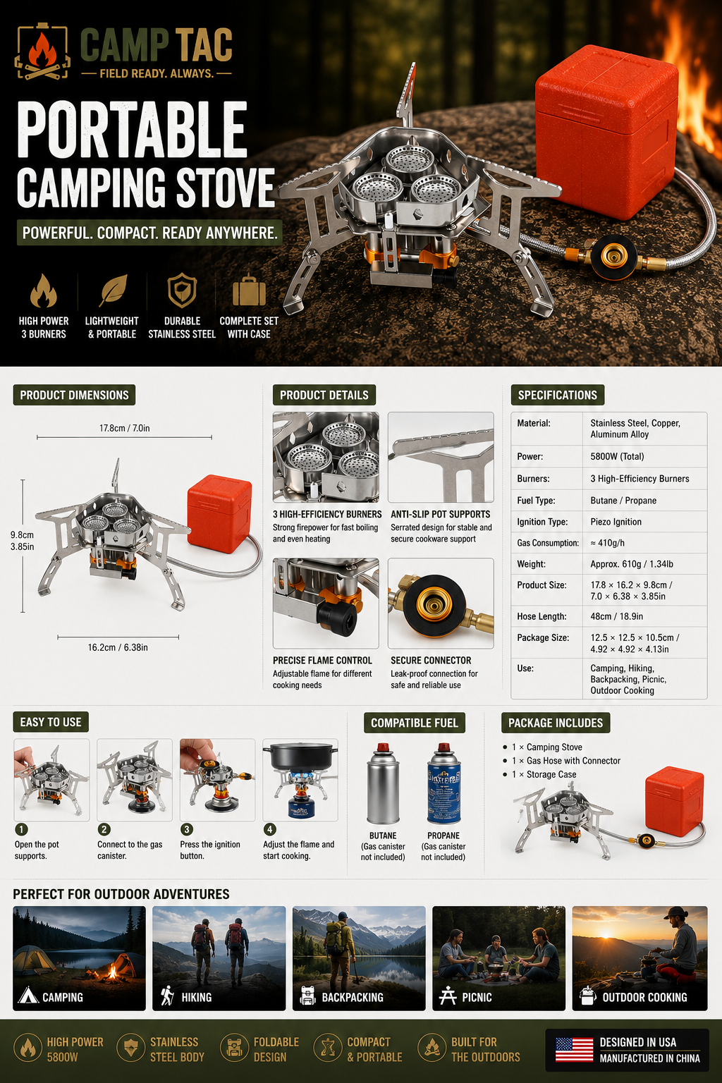 Outdoor stove - Image 2
