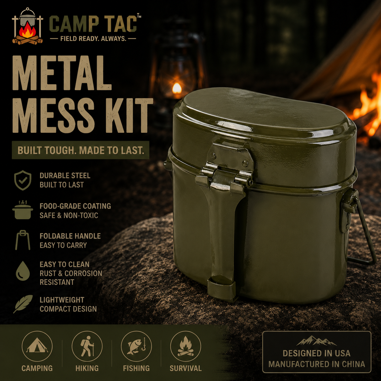 Outdoor cookware