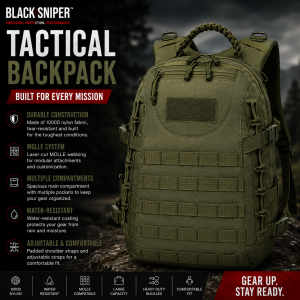 Tactical backpack