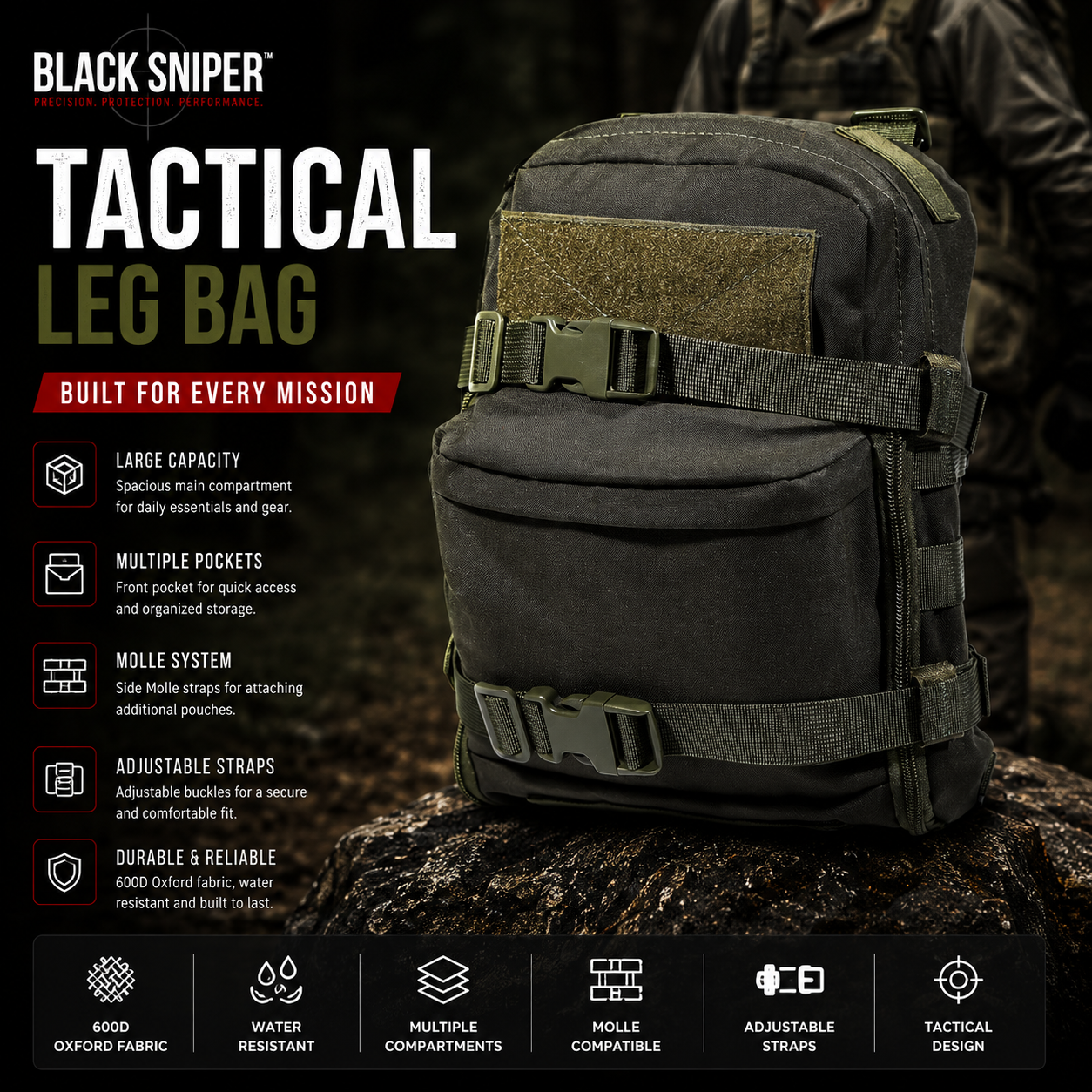 Tactical backpack