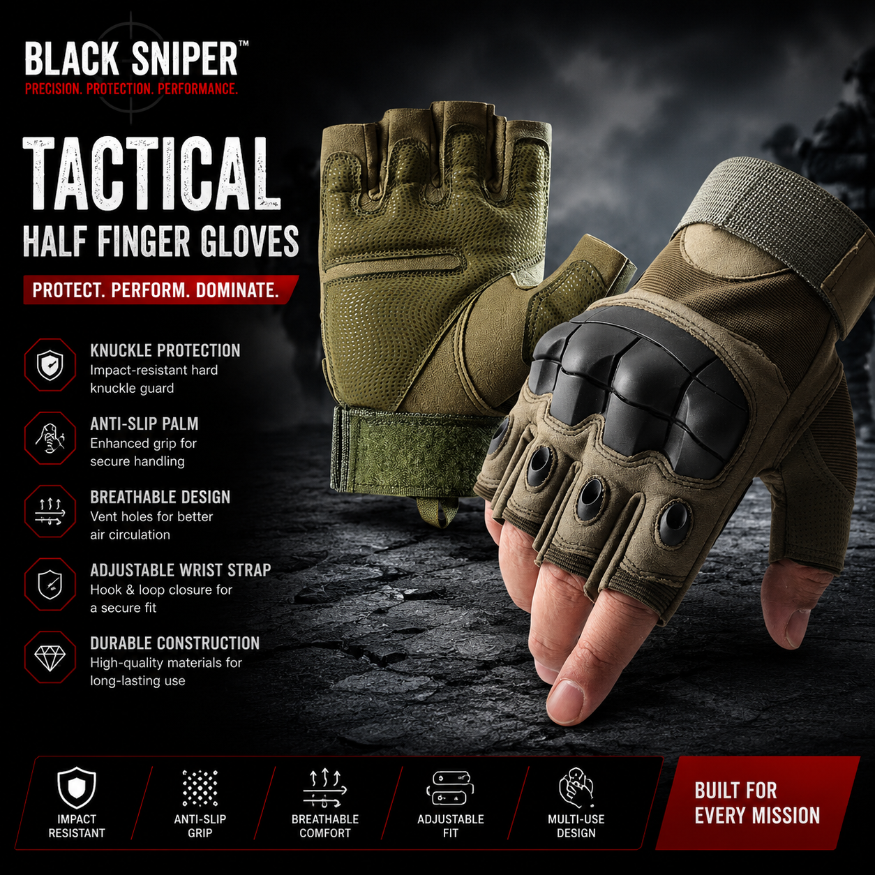 Tactical gloves