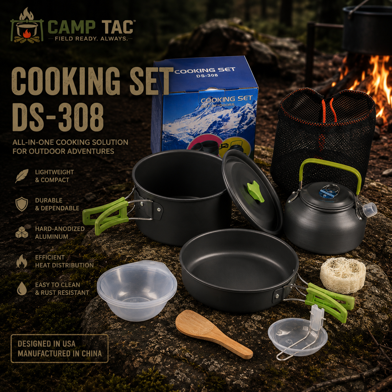 Outdoor cookware