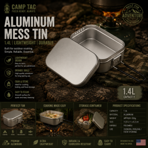 Aluminum lunch box