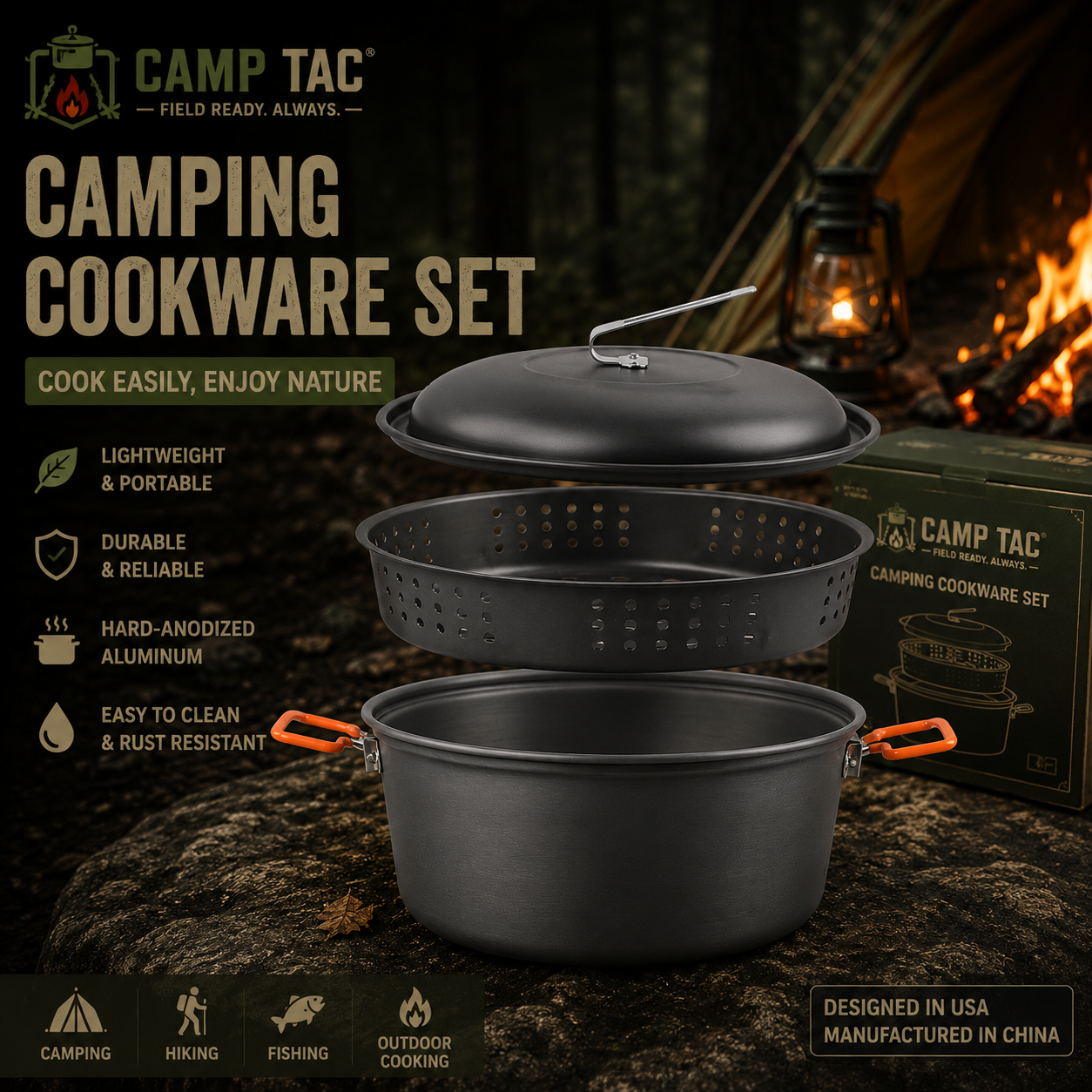 Outdoor cookware
