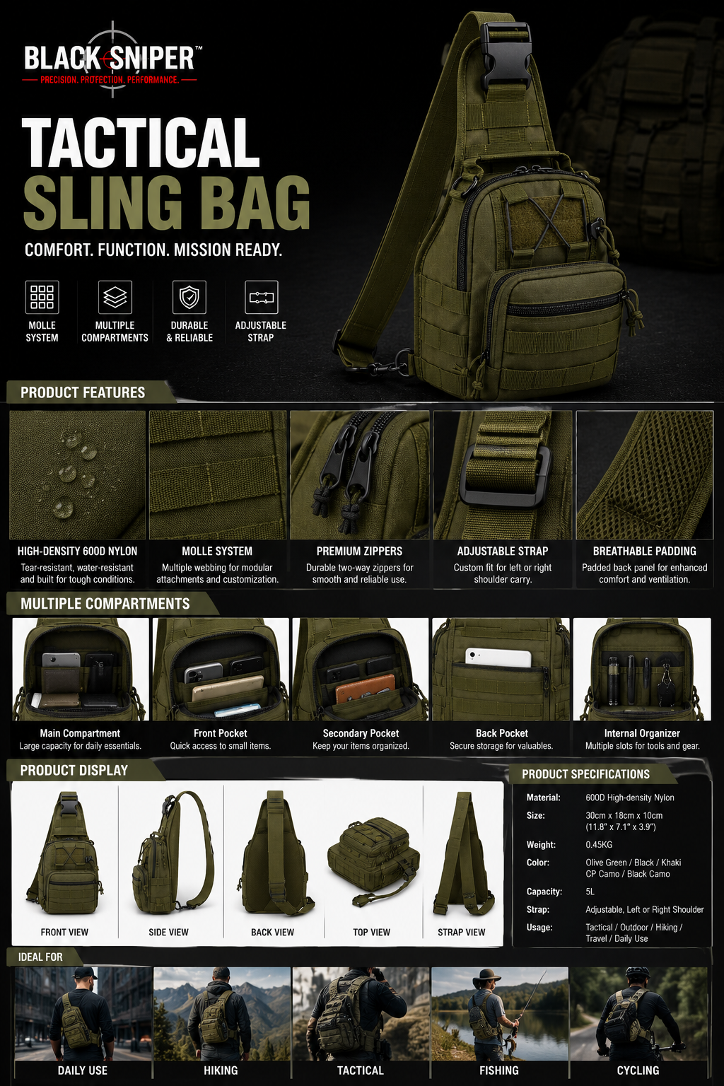 Tactical Backpack - Image 2