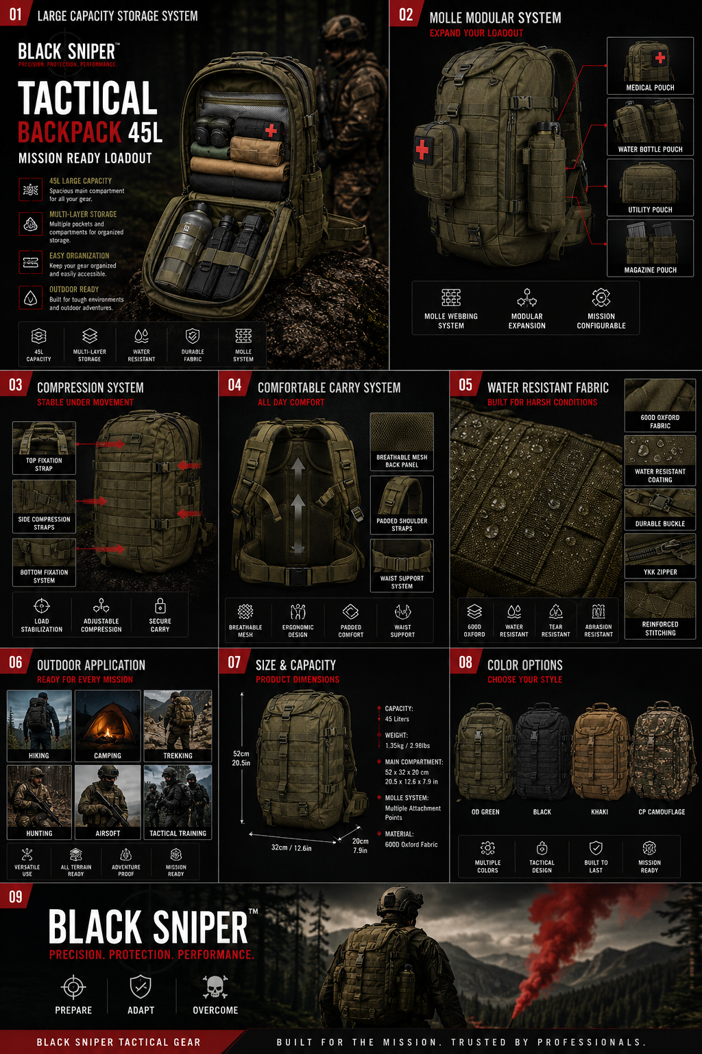 Tactical backpack - Image 2