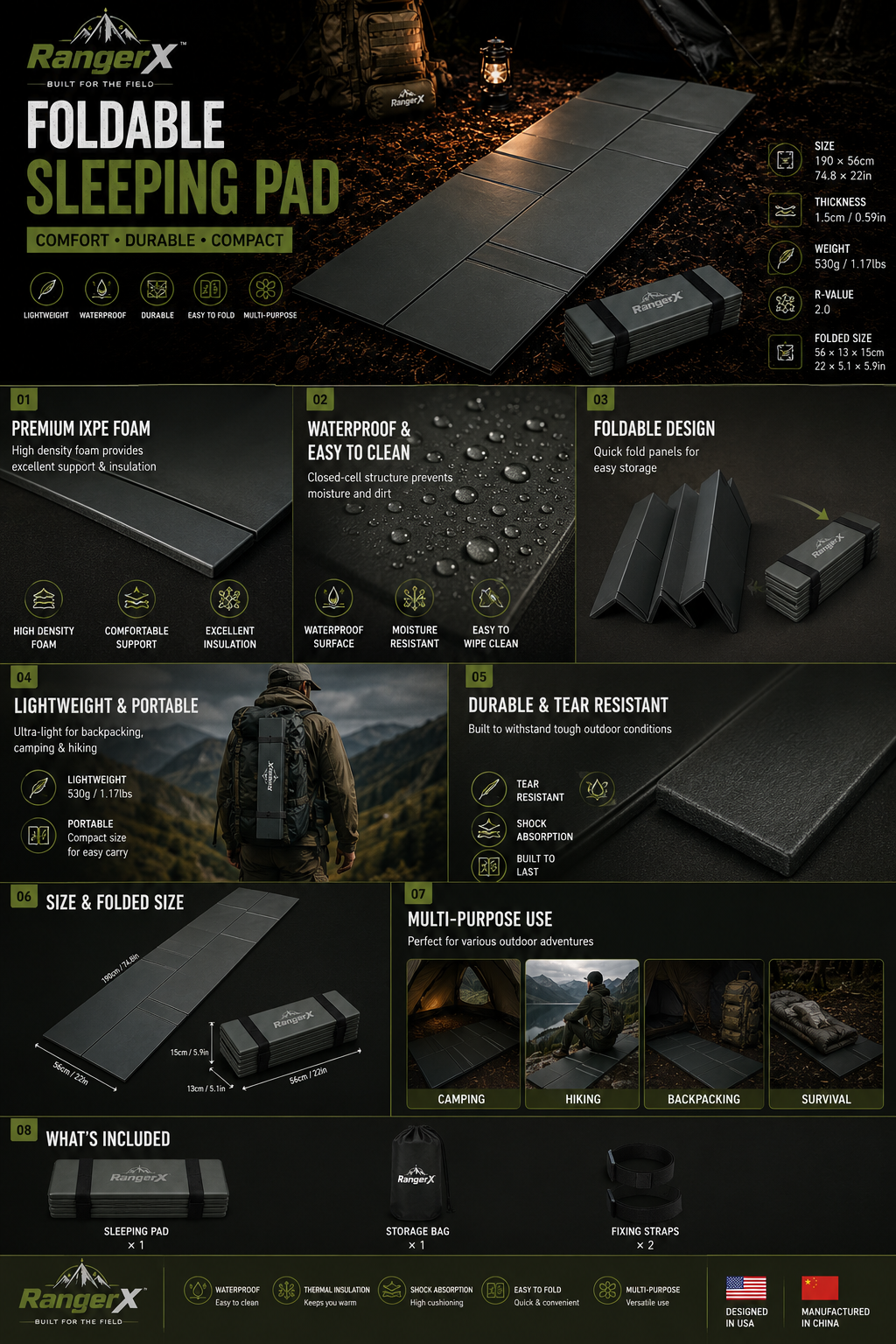 XPE Folding Mat - Image 2