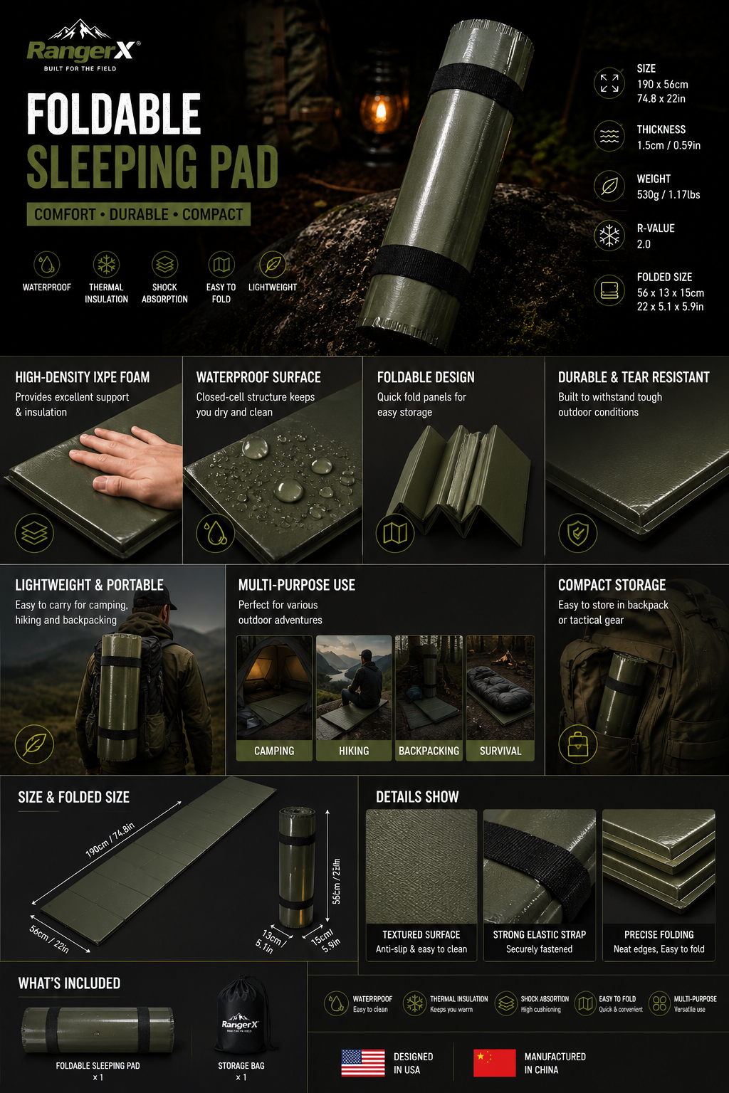 XPE Folding Mat - Image 2
