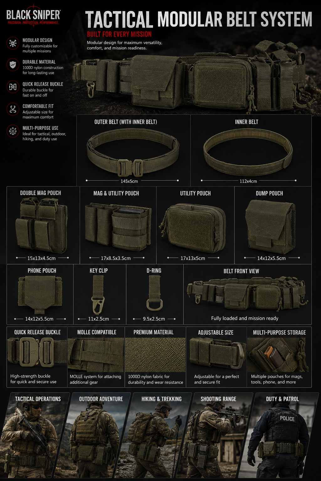 Tactical belt - Image 2